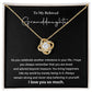 To My Beloved Granddaughter Necklace Gift – Milestone Love Message