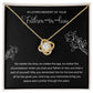 Father-in-Law Memorial Necklace with Gift Card
