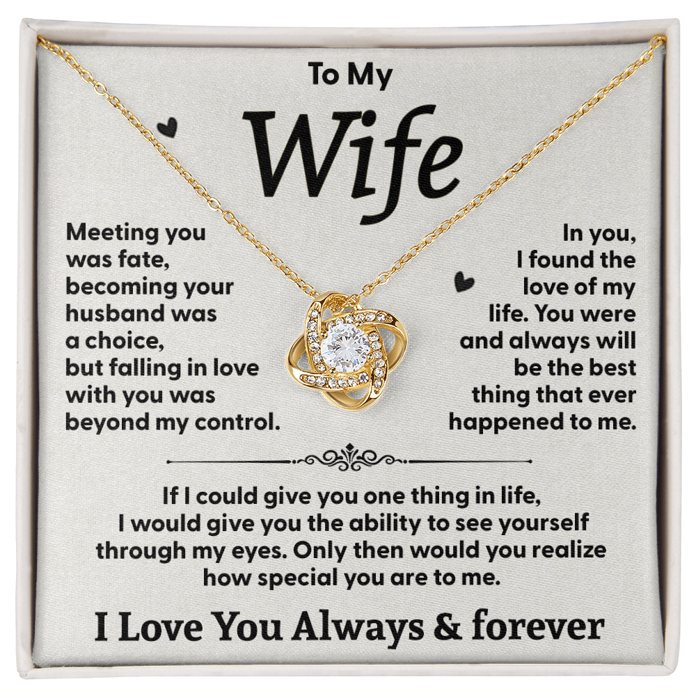 To my Wife