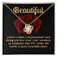 Beautiful Women Friend necklace.