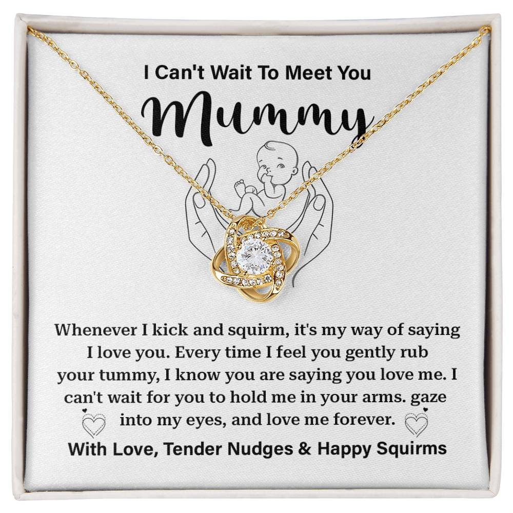 Pregnancy Gift for Mummy with Message Card – Baby Bump Jewelry