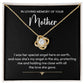 In Loving Memory Necklace For Mother – Heartfelt Memorial Jewelry Gift