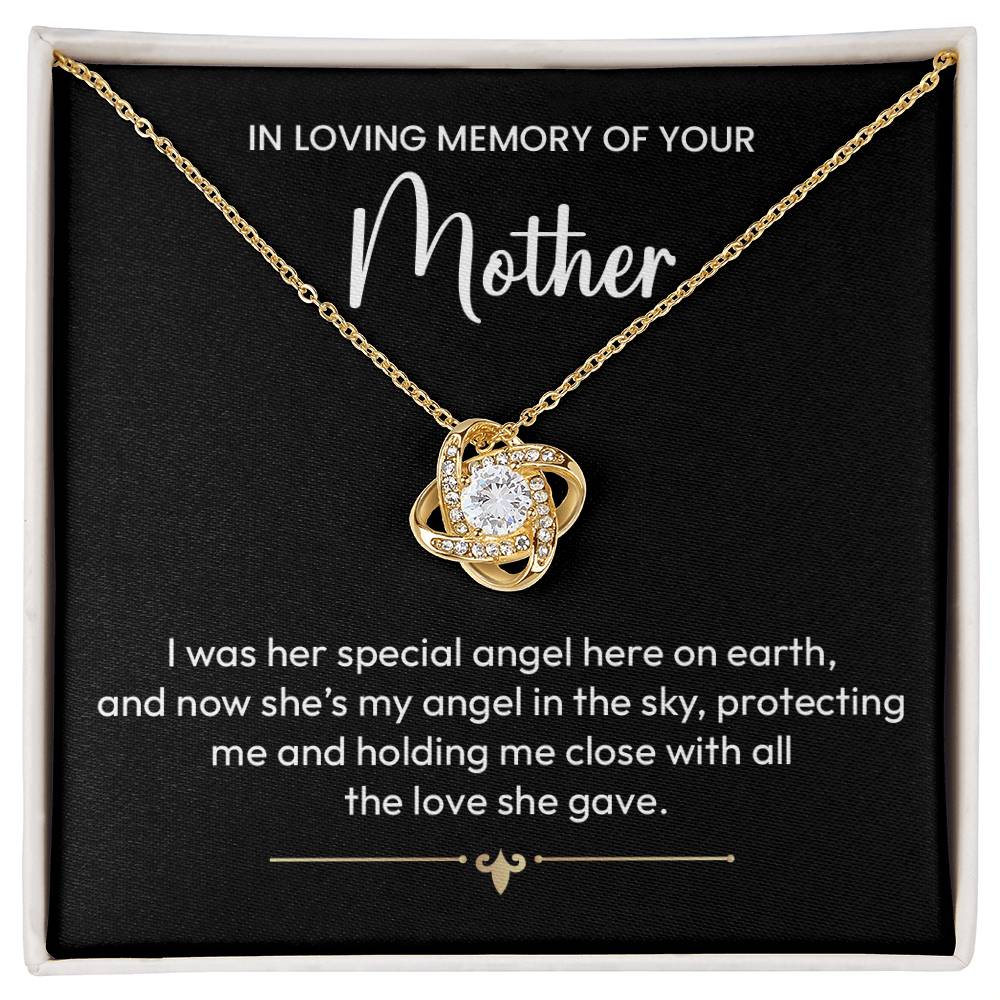 In Loving Memory Necklace For Mother – Heartfelt Memorial Jewelry Gift