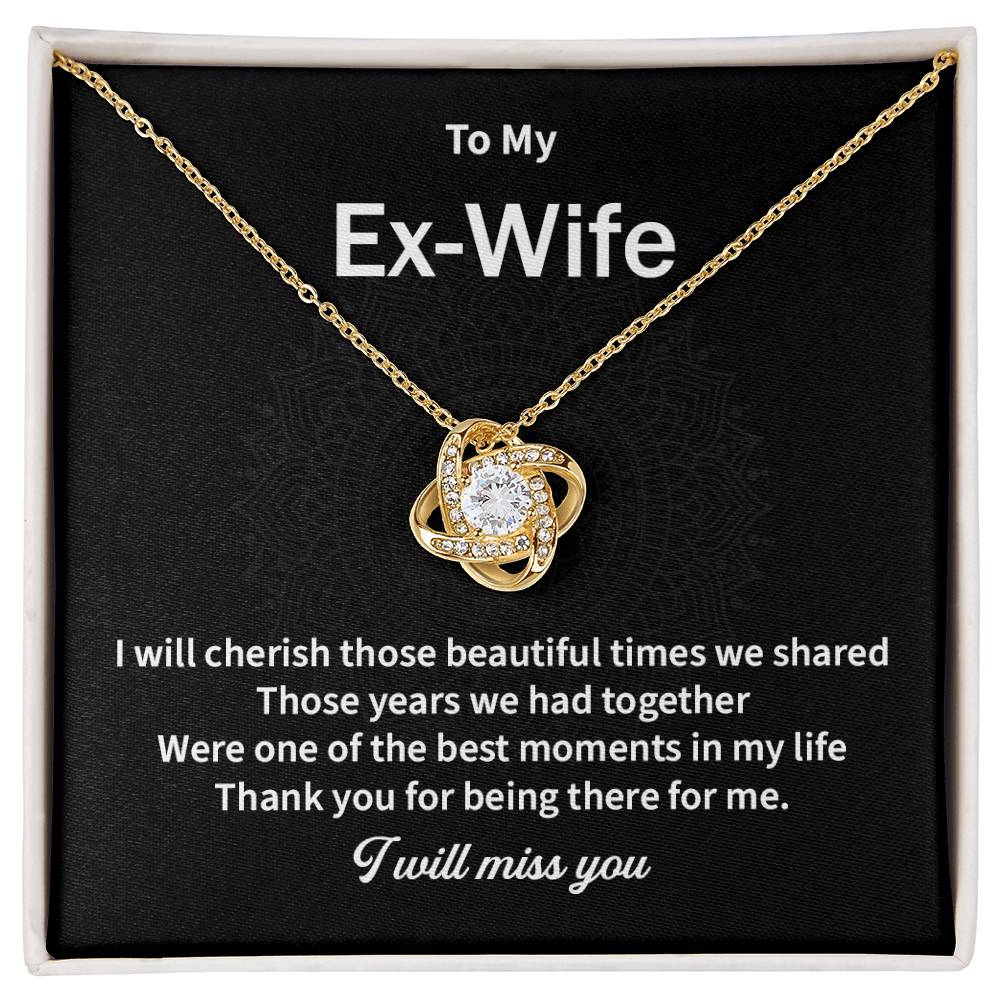 Ex-Wife Sentimental Gift from Ex-Husband with Card