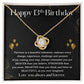 13th Birthday Necklace for Teen Girl – Elegant Gold Balloon Card Gift