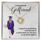 Funny Graduation Necklace Gift for Girlfriend