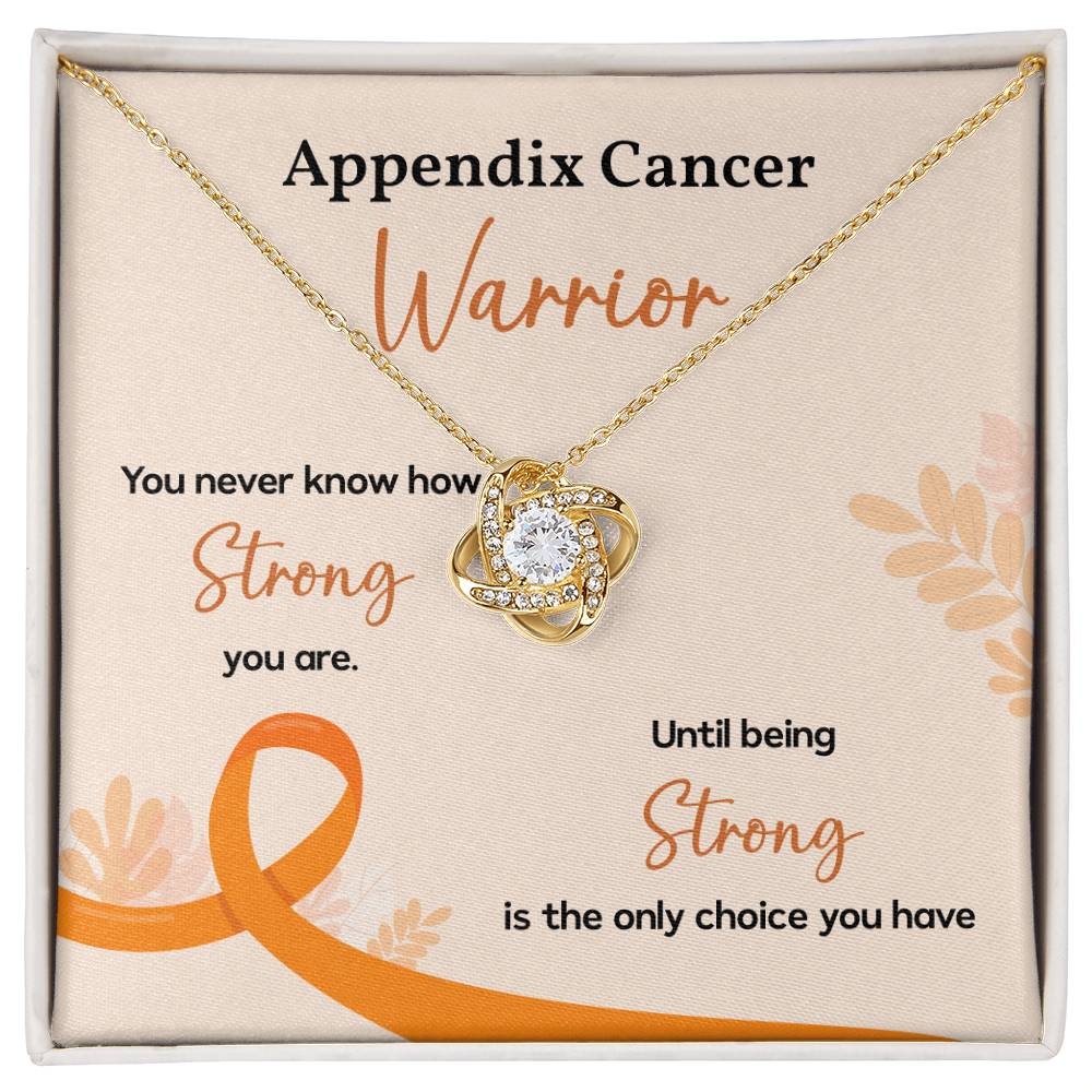 Appendix Cancer Warrior Gift with Message Card