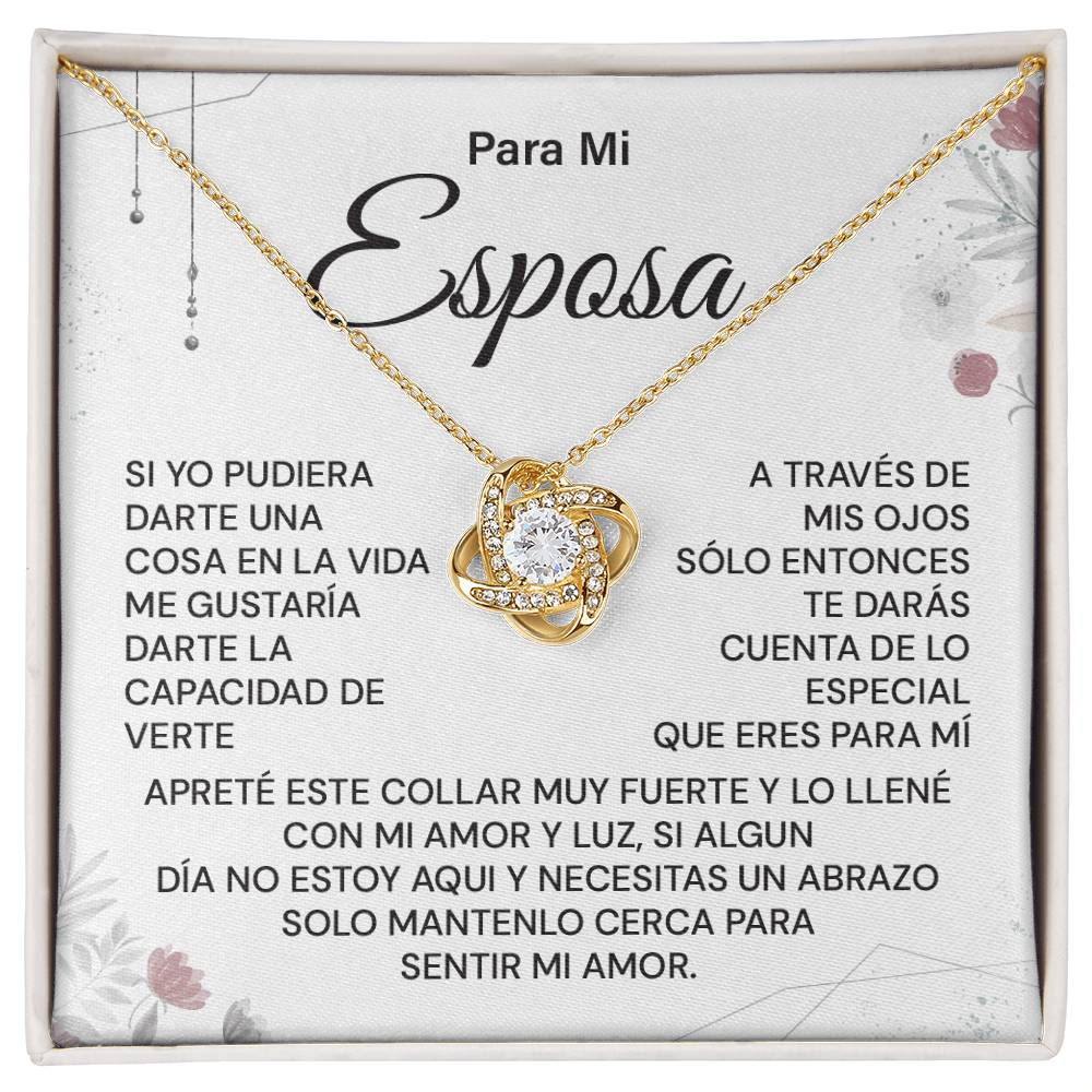 Para Mi Esposa, Amor Eterno, Collar De Joyería De Sincero Agradecimiento, Collar De Corazón Y Alma, Collar De Agradecimiento, Collar De Regalo Que Celebra Nuestro Vínculo, Regalo Especial Para Mi Esposa, Mensaje Sincero Con Collar Para Mi Novia
