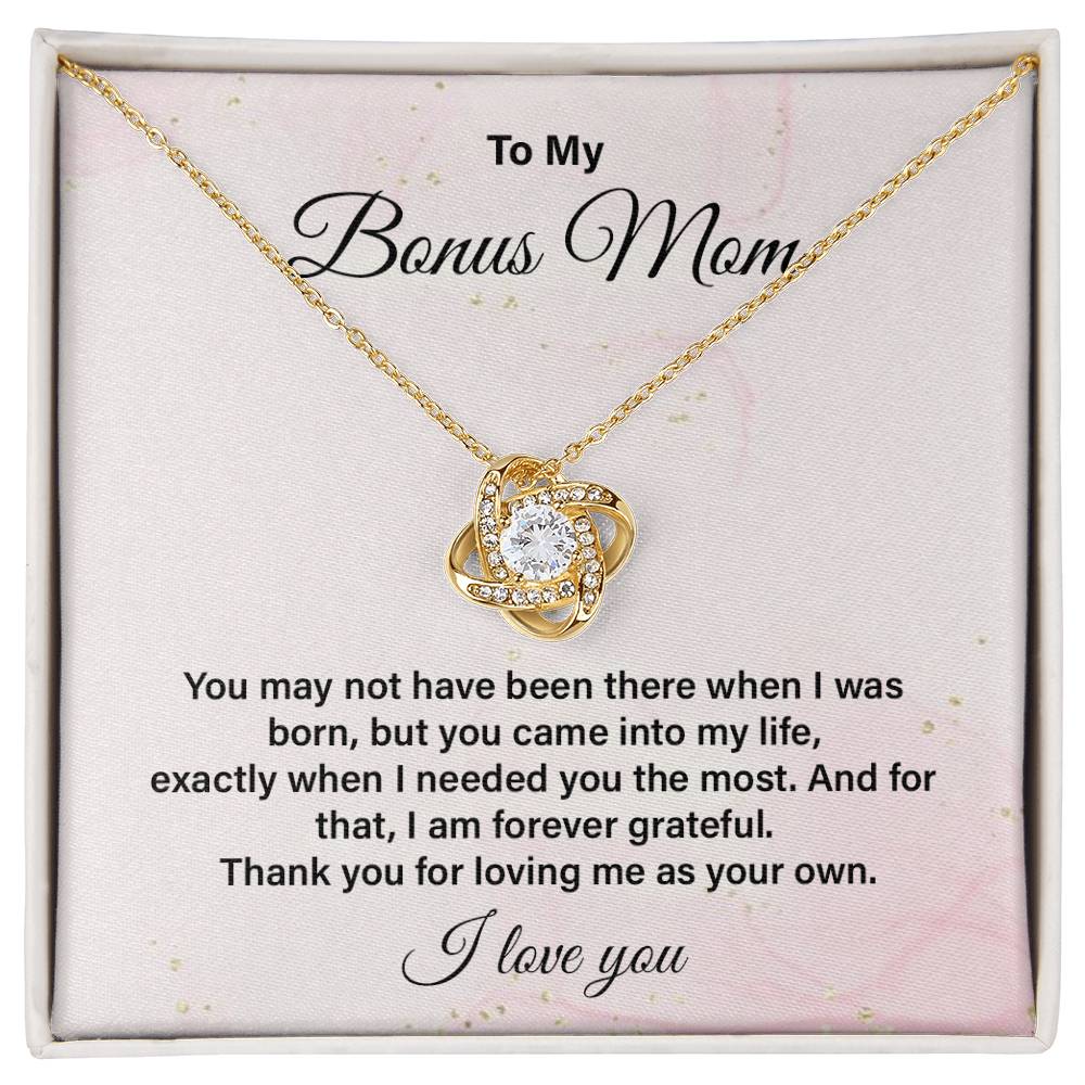 To my Bonus Mom you may not have been there  when i was.