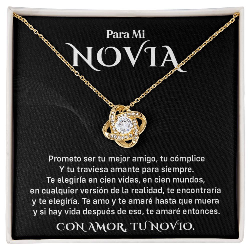 Collar Para Mi Novia Collar Para Mi Novia Regalo Romántico  Regalo Para Enamorados Collar Con Promesa De Amor Collar Para Parejas Enamoradas Collar Con Texto De Amor Joyería De Amor Para Ella Regalo Con Mensaje Personalizado Para Novia Collar Para Mi Alma