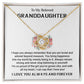 Granddaughter Necklace Gift from Grandparent – Jewelry with Card