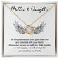 Mother & Daughter Necklace Gift – Wings of Love Keepsake Card
