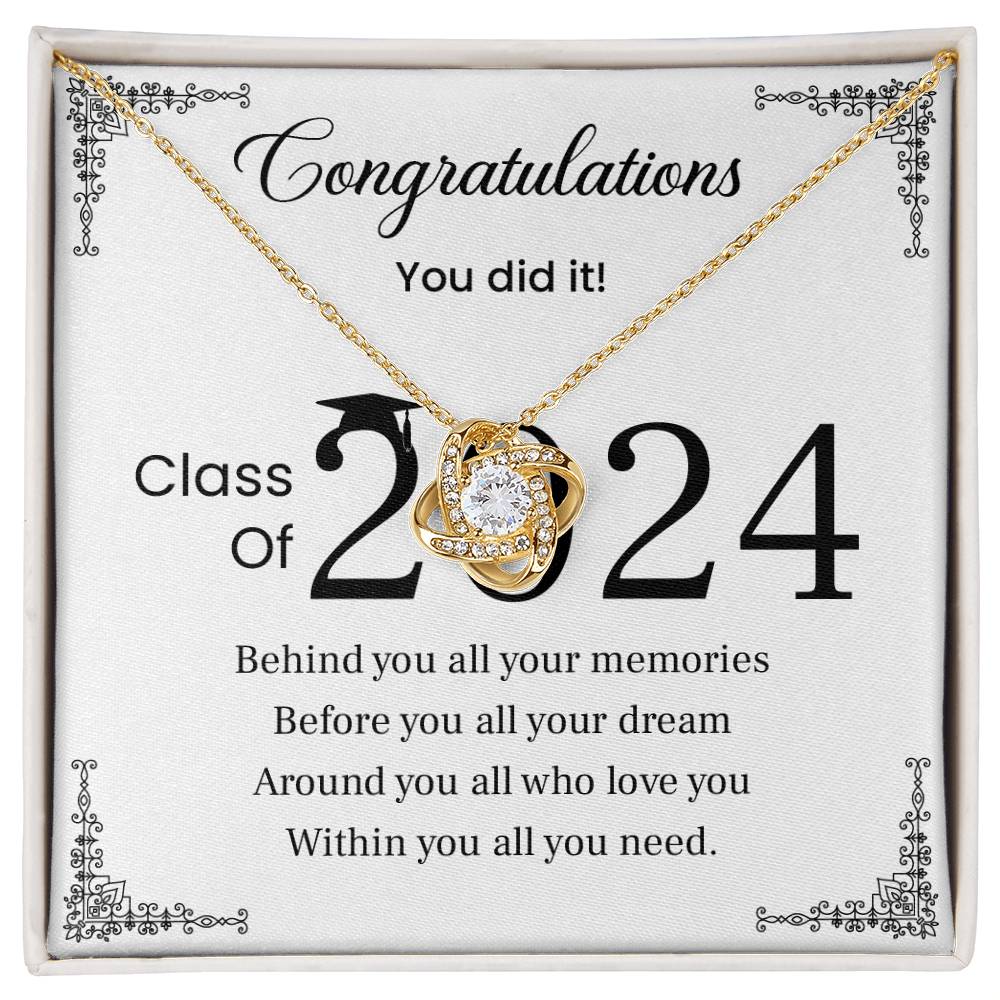 Congratulations Class Of 2024 Necklace Necklace For Bright Memories Celebrate Your Potential Necklace Necklace For Your Unique Gift For Class Of 2024 Celebration Proud Graduate Necklace Necklace For Future Dreams Class Of 2024 Graduation Necklace