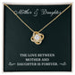 Mother Daughter Gift with Message Card – Elegant Love Keepsake