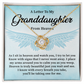 A Little To My Granddaughter From Heaven