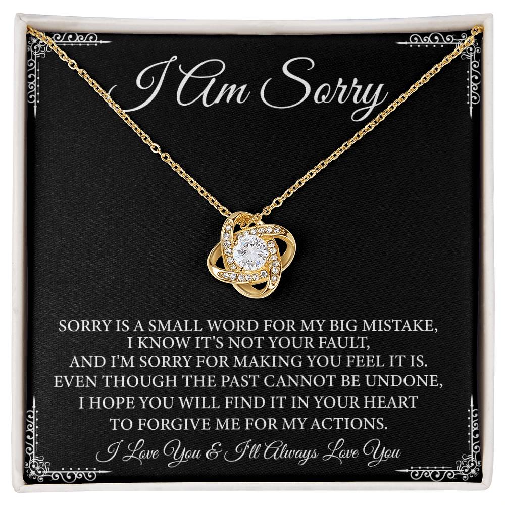 I Am Sorry Necklace.