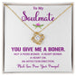 Funny Soulmate Necklace Gift from Principal