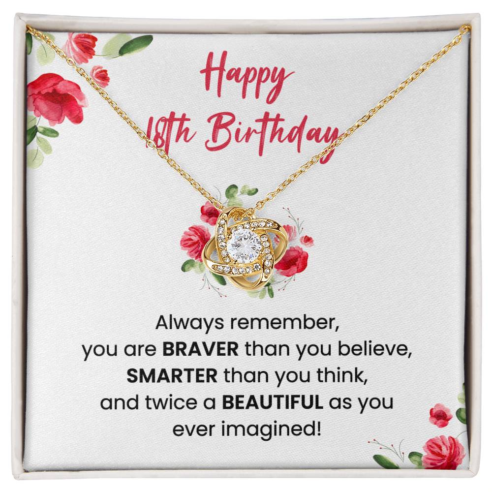 Happy 18th Birthday - Celebrate Your Strength, Intelligence, And Beauty On This Special Day