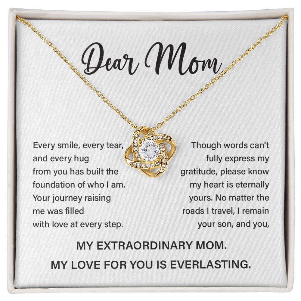 Dear mom every smile every tear.