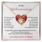 To My Best Friend and Wife Necklace Gift From Husband Necklace For Wife