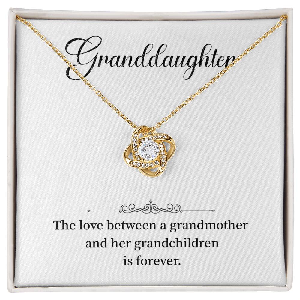 Granddaughter Necklace from Grandma – Necklace with Gift Box