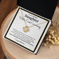 White Coat Ceremony Gift For Daughter Necklace With Gift Box