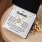 Soulmate Love Knot Necklace with Message Card & Gift Box