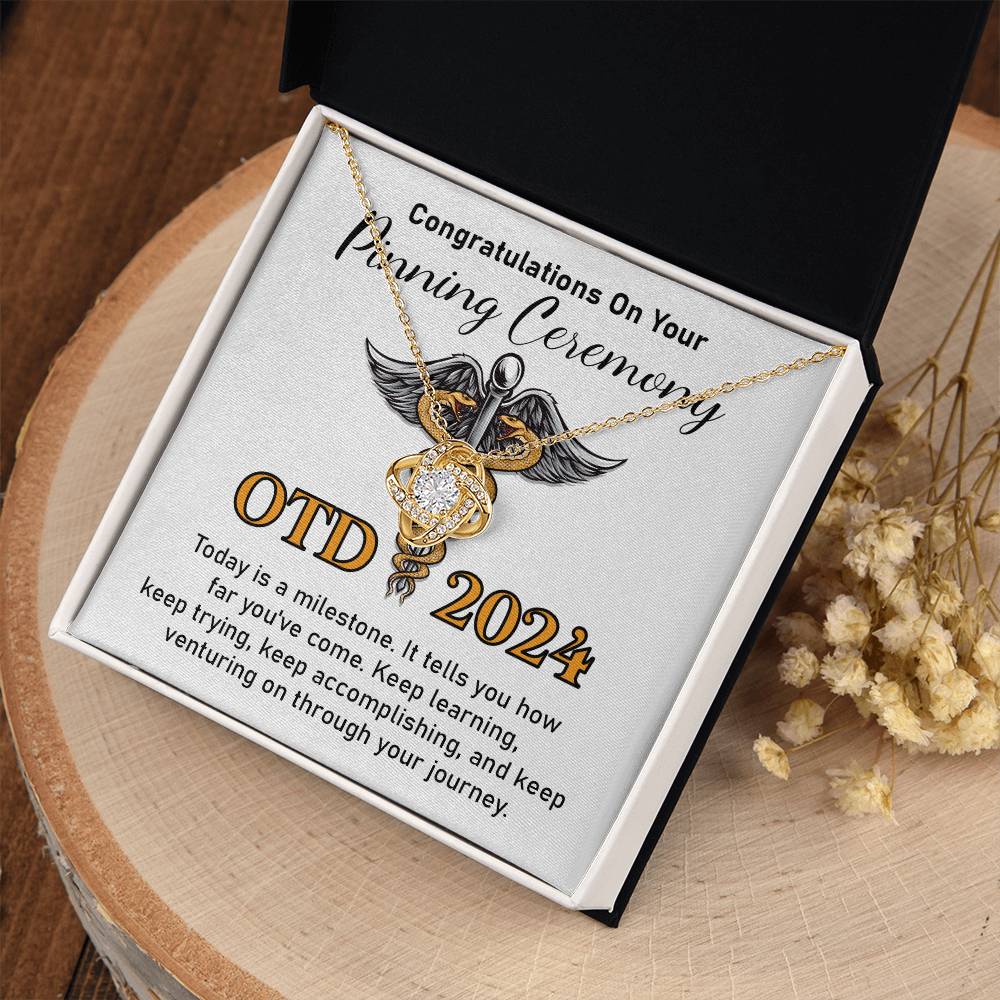 Congratulations On Your Otd 2024 Pinning Ceremony Necklace Otd 2024 Pinning Ceremony Necklace Pinning Ceremony Milestone Necklace Congratulations Pinning Ceremony Jewelry Otd 2024 Graduation Necklace Gift Necklace For Celebrating