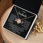 Soulmate Necklace Gift – Love You Always & Forever