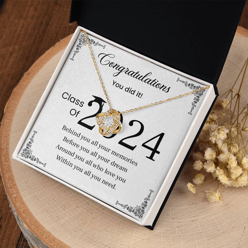 Congratulations Class Of 2024 Necklace Necklace For Bright Memories Celebrate Your Potential Necklace Necklace For Your Unique Gift For Class Of 2024 Celebration Proud Graduate Necklace Necklace For Future Dreams Class Of 2024 Graduation Necklace