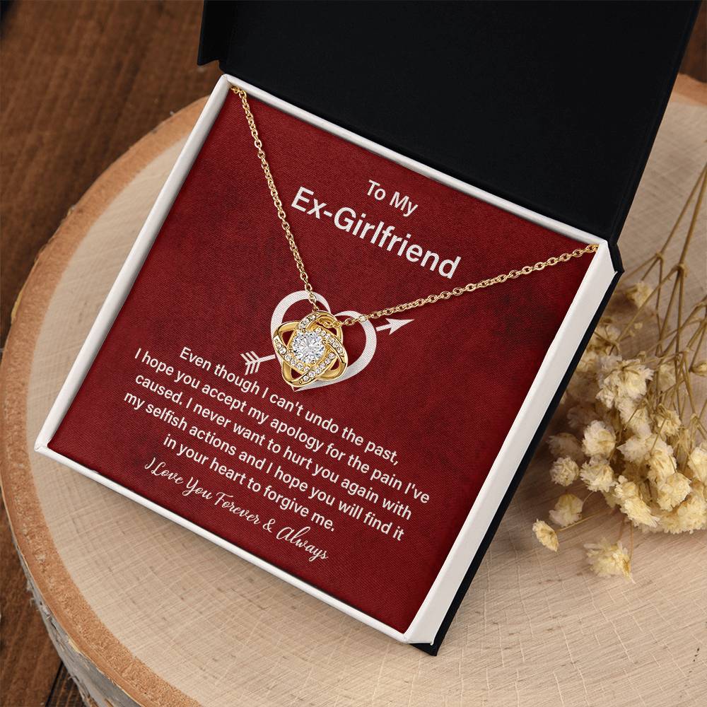 Apology Necklace Gift for Ex-Girlfriend with Gift Box