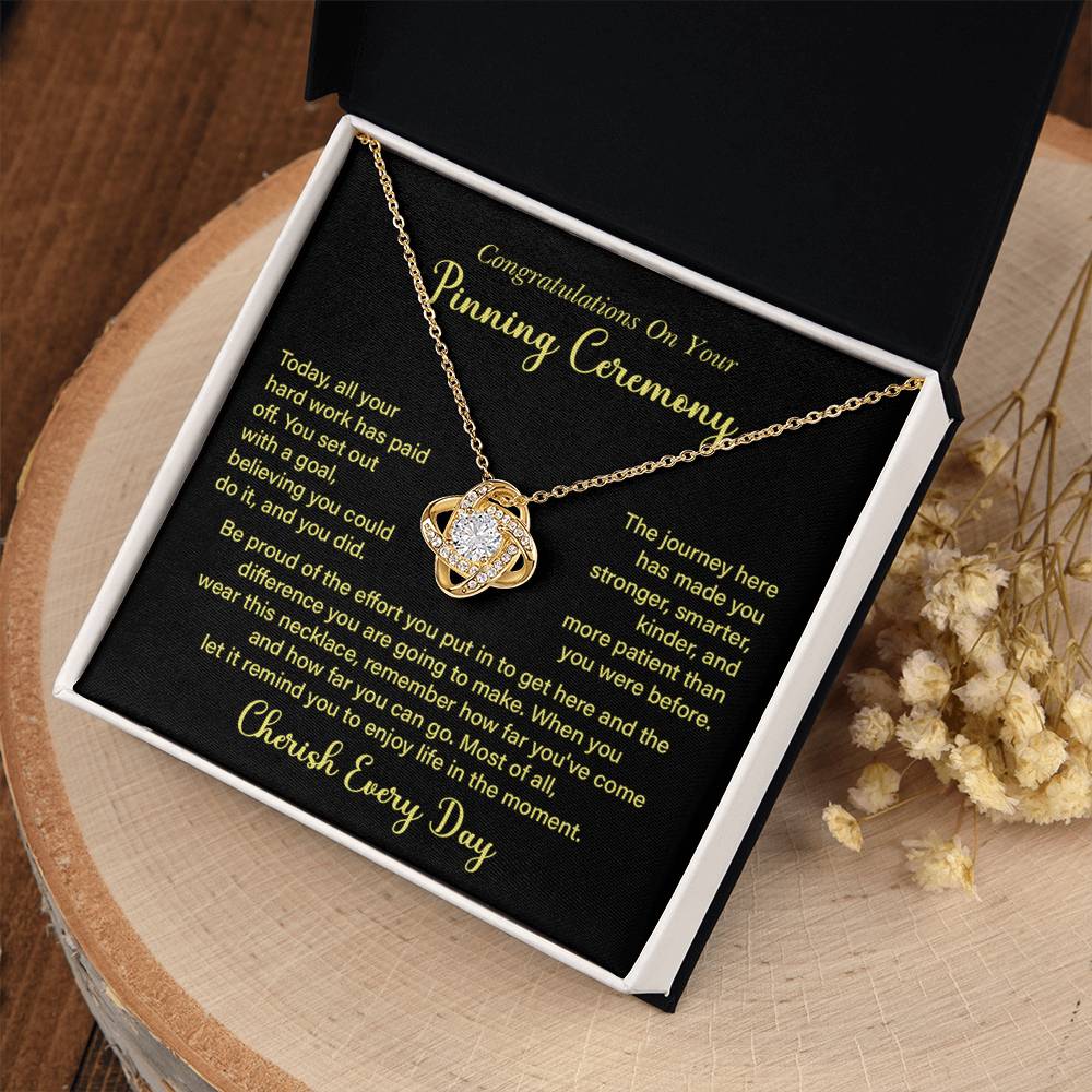 Congratulations On Your Pinning Ceremony Necklace Pinning Ceremony Necklace Gift Congratulations Pinning Ceremony Jewelry Journey Of Success Necklace Pinning Ceremony Milestone Necklace Necklace To Celebrate Hard Work Pinning Ceremony Keepsake Jewelry