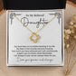 Beloved Daughter Necklace Gift – Pride & Love Message Card