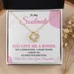 Funny Necklace Gift from Stenographer to Love