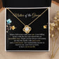 Mother of Groom Necklace Gift – Message Card Jewelry