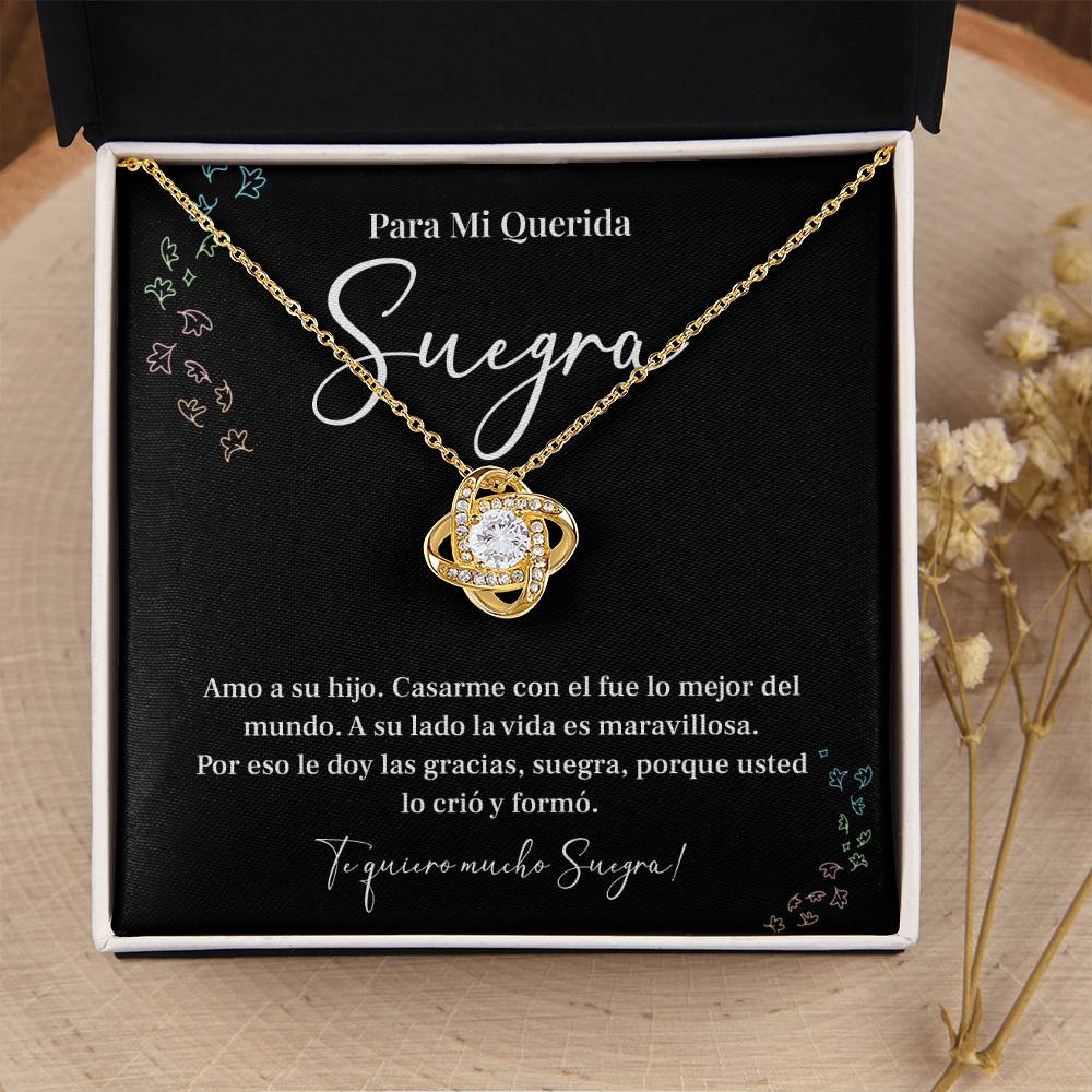 Regalo Para Suegra – Collar con Tarjeta de Amor