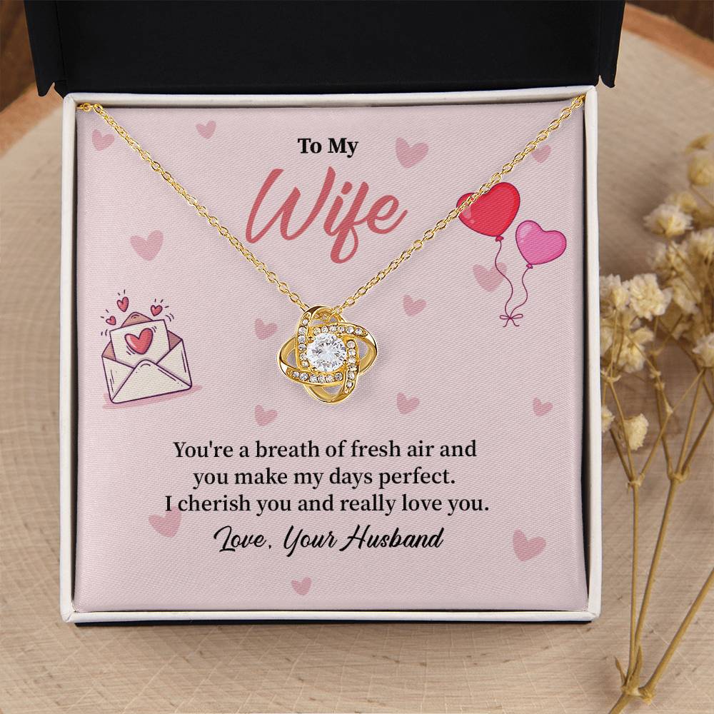 Romantic Wife Necklace Gift from Husband Love Box