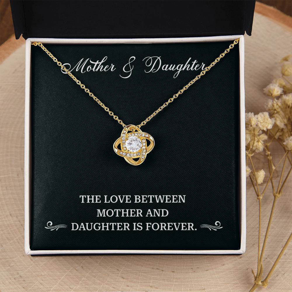 Mother Daughter Gift with Message Card – Elegant Love Keepsake