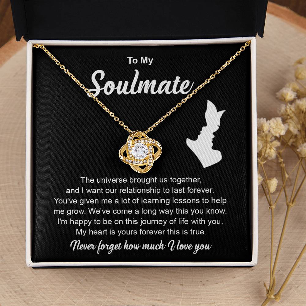 Soulmate Romantic Gift with Heartfelt Message Card