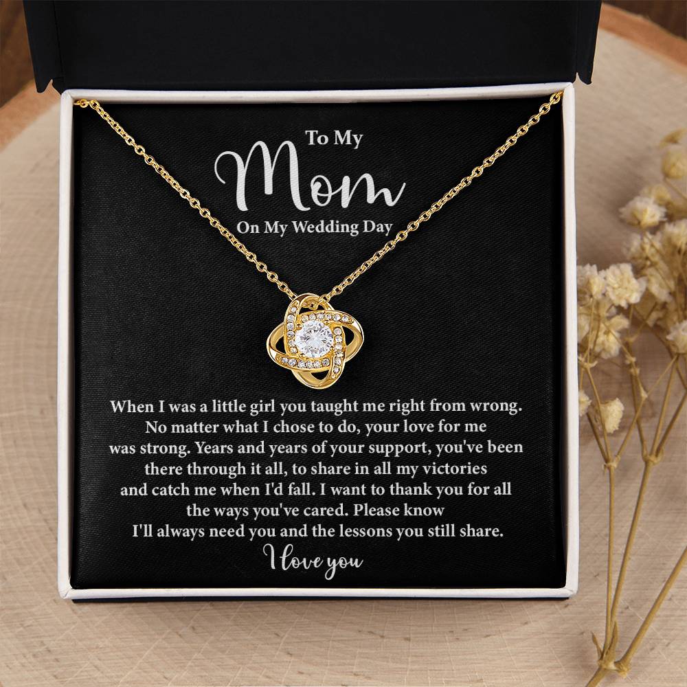 Wedding Day Gift for Mom from Daughter – Gift Box Note