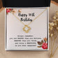 18th Birthday Gift for Her – Inspirational Necklace