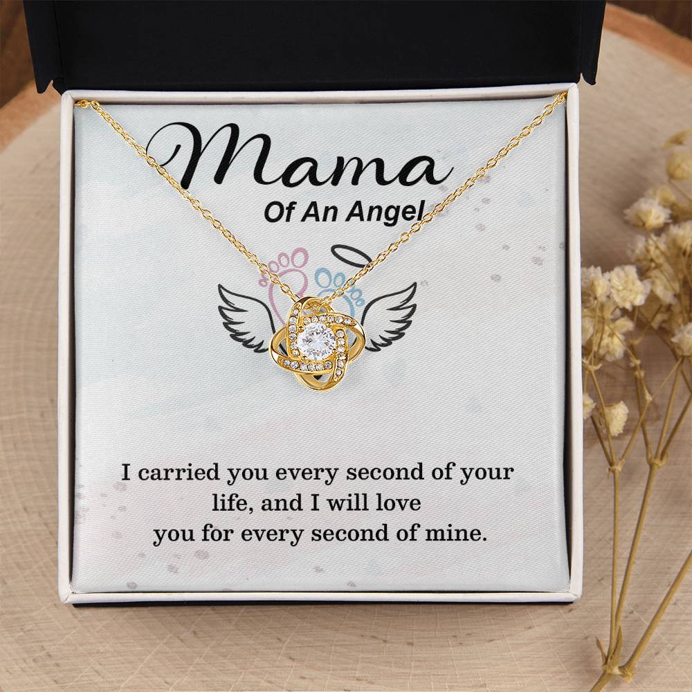 Miscarriage Gift for Mom – Necklace with Angel Message Card