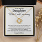 White Coat Ceremony Gift For Daughter Necklace With Gift Box