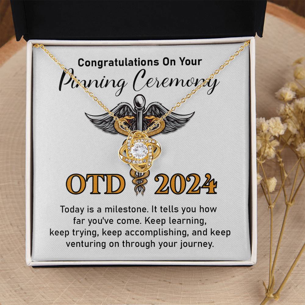 Congratulations On Your Otd 2024 Pinning Ceremony Necklace Otd 2024 Pinning Ceremony Necklace Pinning Ceremony Milestone Necklace Congratulations Pinning Ceremony Jewelry Otd 2024 Graduation Necklace Gift Necklace For Celebrating