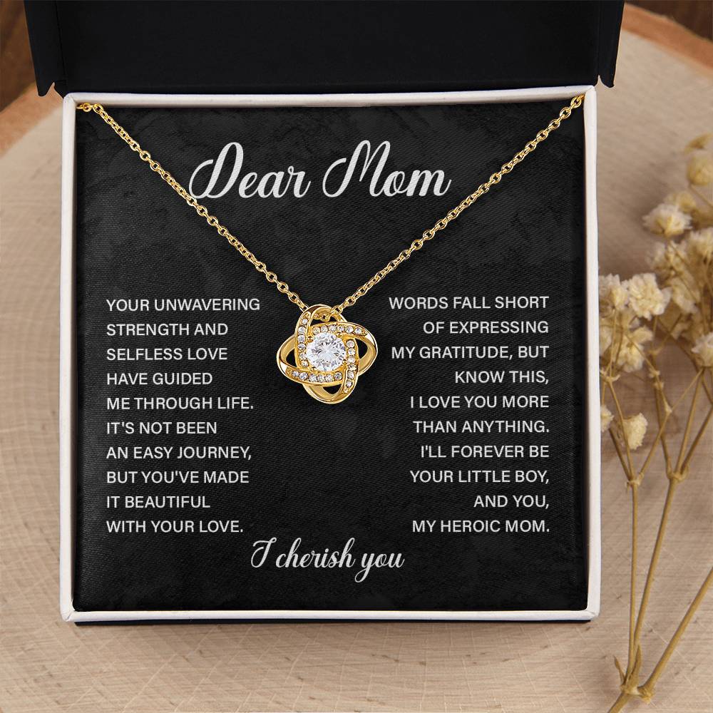 Dear Mom Dear Mom Necklace Gift Thoughtful Gift For Mom Unique Gift For Mother-child Bond Meaningful Gift For Mom Proud Son Gift For Mom Special Occasion Gift For Mom Best Mom Ever Necklace Spiritual Bond With Mom Necklace