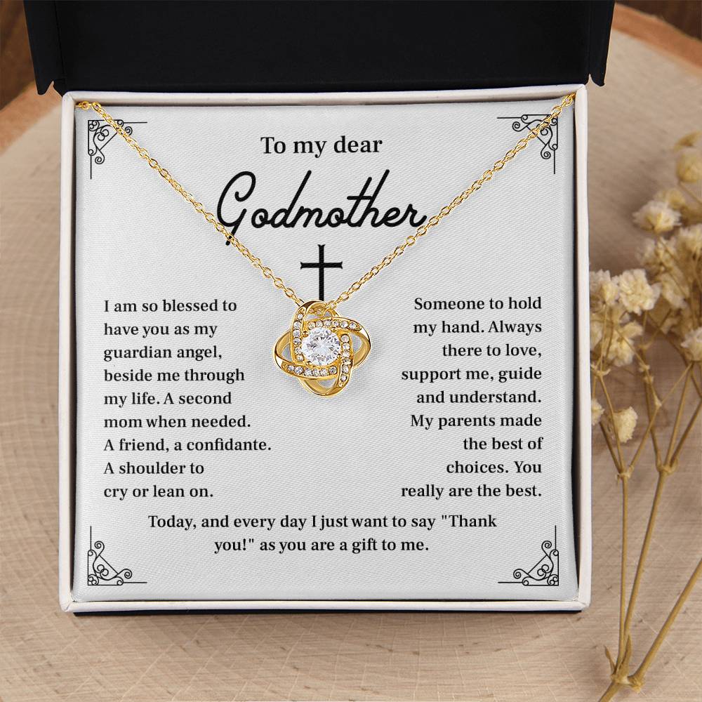 Christian Gift for Godmother – Religious Message Card Box