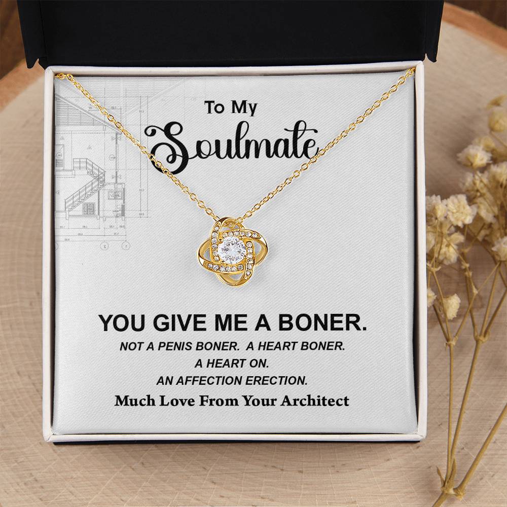 Funny Architect Gift for Soulmate Message Card Box