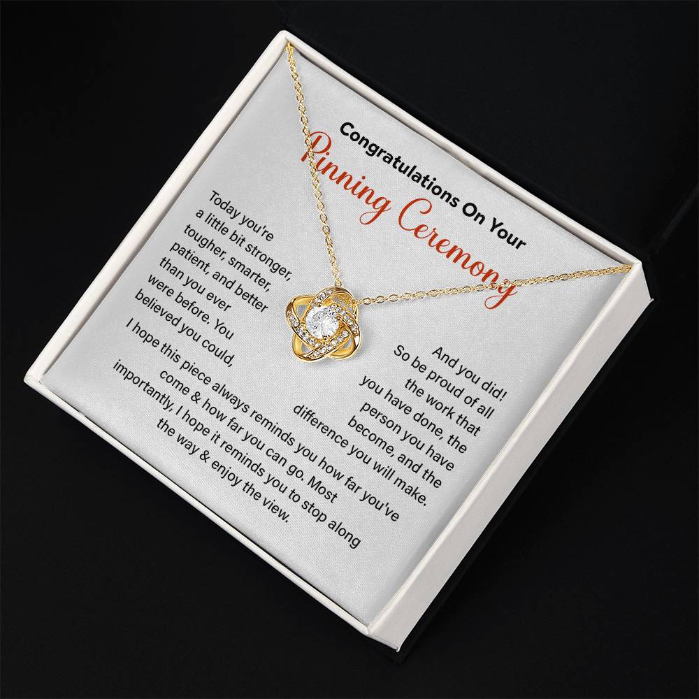 Congratulations On Your Pinning Ceremony Strength And Determination Jewelry Enjoy The View Necklace Best Wishes Necklace Path To Success Necklace Personal Growth Jewelry Motivational Jewelry For New Beginnings Meaningful Gift For Graduates