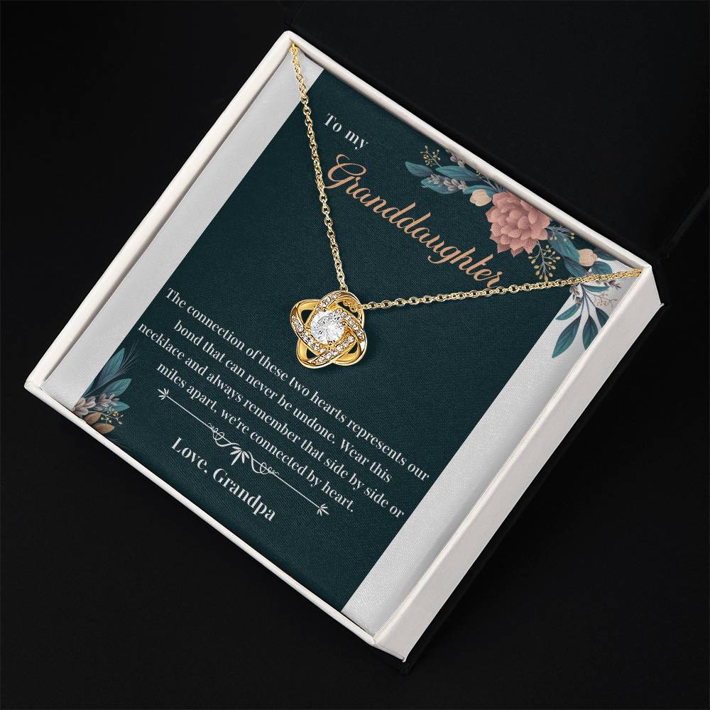 Granddaughter Necklace from Grandpa – Heartfelt Gift Box