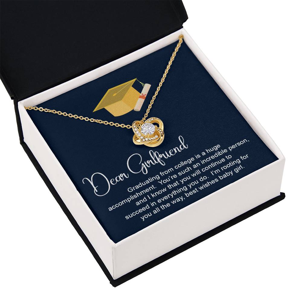 Dear Girlfriend Necklace Girlfriend Graduation Necklace Gift Gift For Graduation Necklace For Girlfriend Proud Of You Graduation Necklace Best Wishes Necklace For Girlfriend Sentimental Gift For Girlfriend Necklace For Girlfriend Necklace For Girlfriend